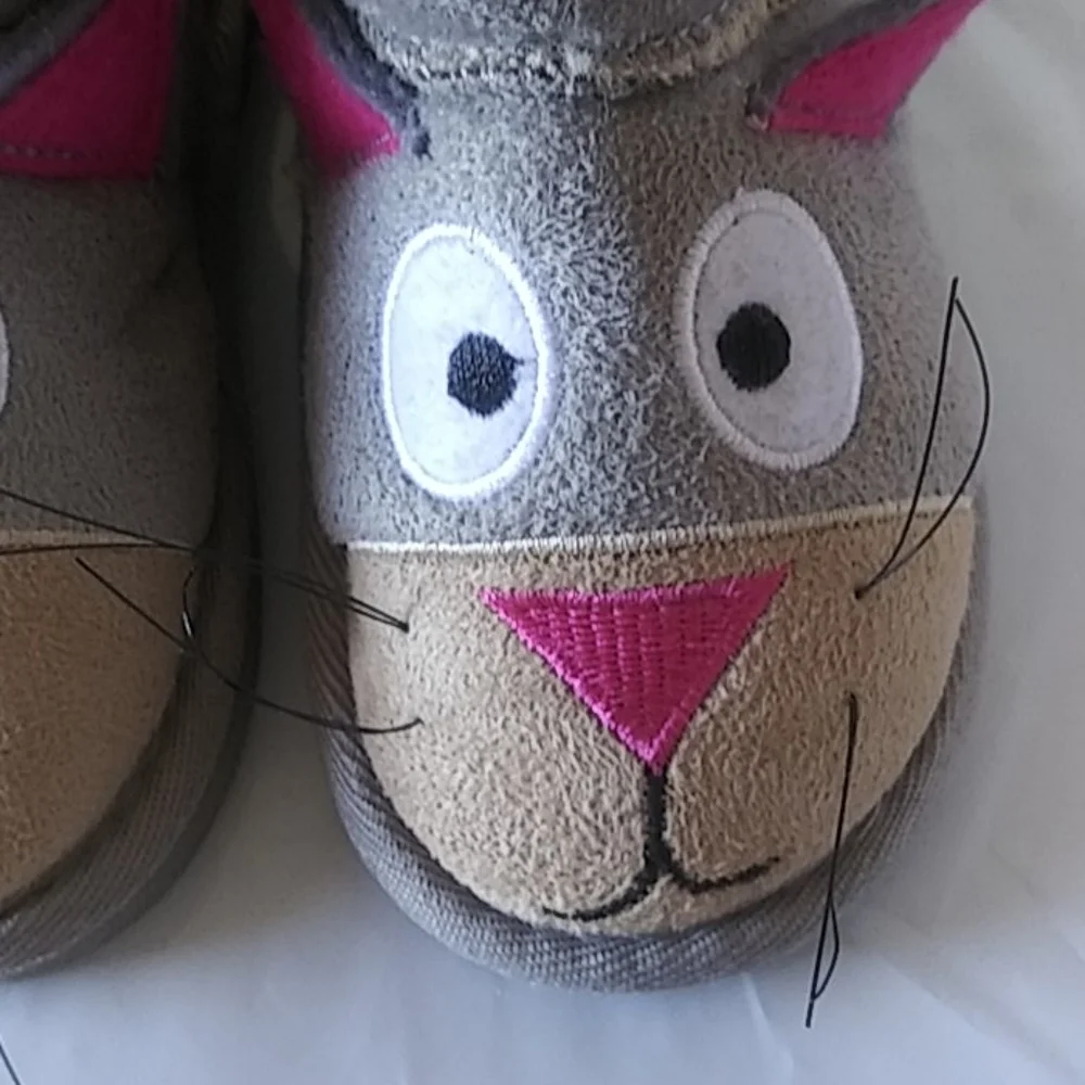 Cat Toasty Toes Girls Winter Boots Size 4/5